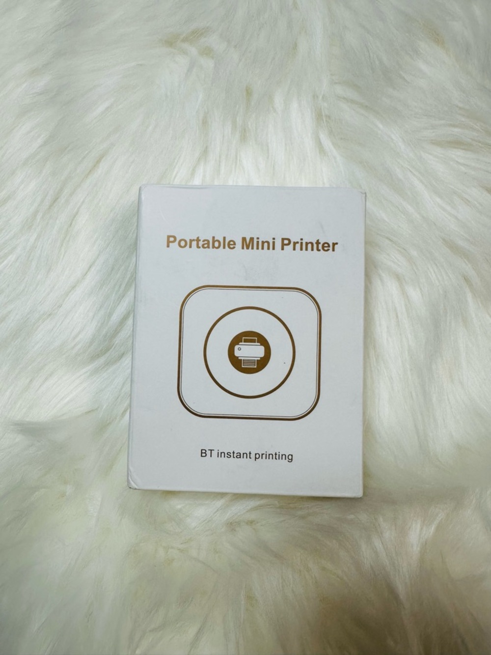 purple Bluetooth Portable Mini Printer wireless thermal - Picture 2 of 4
